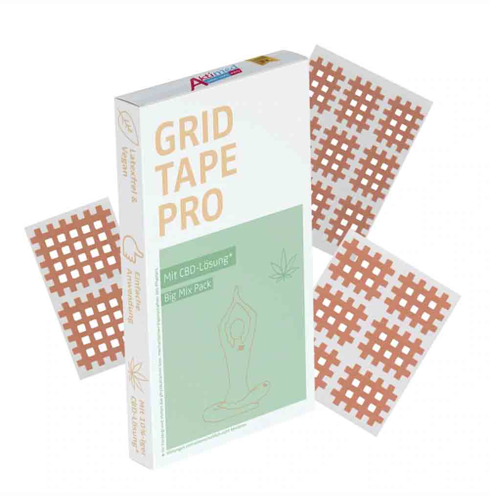 Aktimed CBD Grid Tape Pro – Big Mix Pack