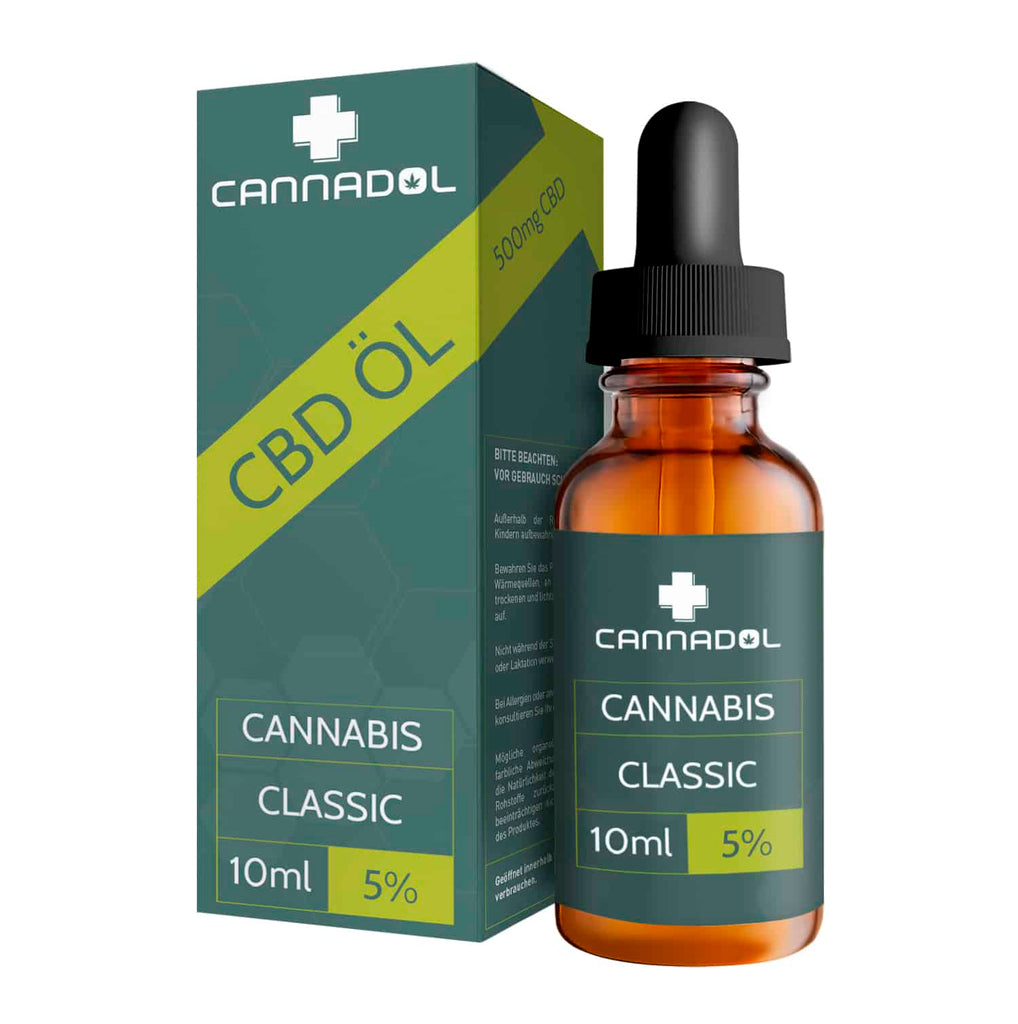 Cannadol Classic CBD Öl 5% (500mg) – 10ml