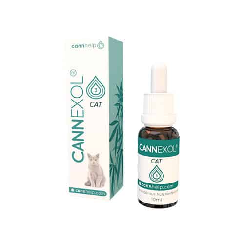 Cannhelp - Cannexol Cat -  CBD Öl für Katzen  3% (300mg) – 10ml