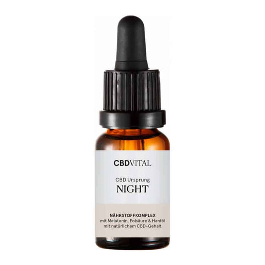 CBD VITAL - Ursprung NIGHT - CBD Öl 3,6% (360mg) - 15ml