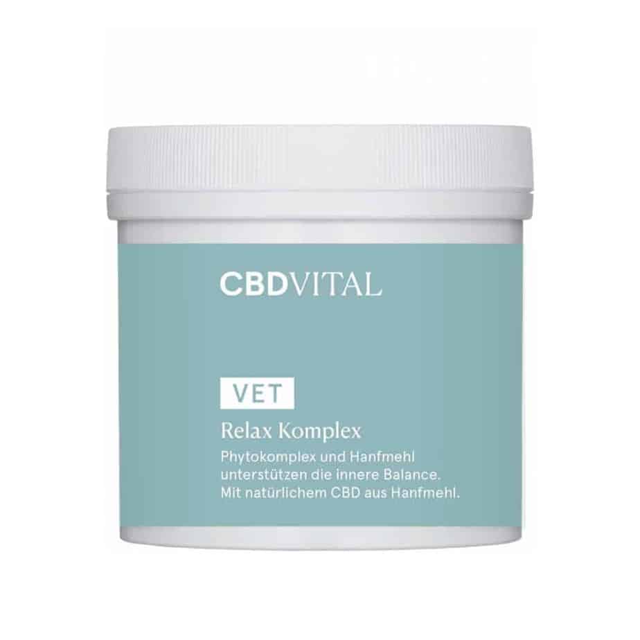 CBD Vital - VET - Relax Komplex mit natürlichem CBD - 100g