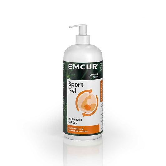 Emcur Sport Gel mit Beinwell und CBD - 1000ml