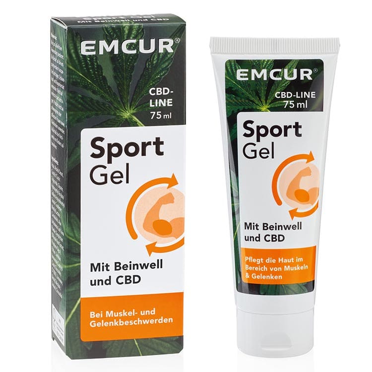 Emcur Sport Gel mit Beinwell und CBD - 75ml