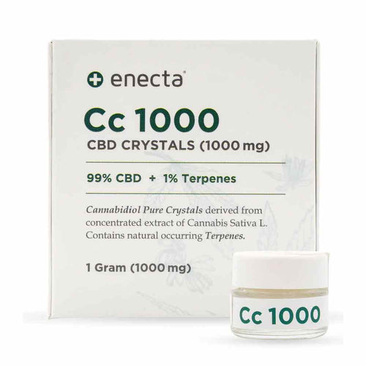 Enecta CBD Kristalle 1.000mg Cannabidiol - 1 gr