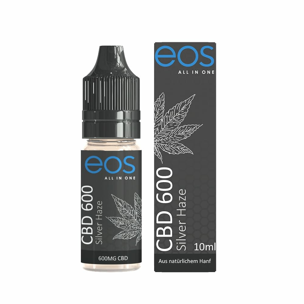 eos - CBD E-Liquid 6% (600mg) Silver Haze 10ml
