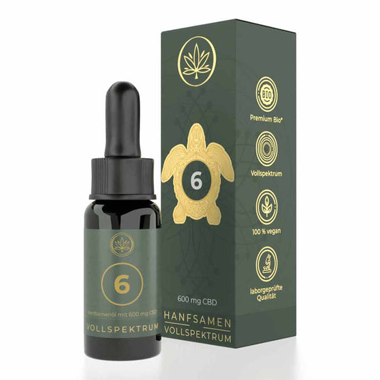 Naturkraft - Bio CBD Öl 6% (600mg) - 10ml