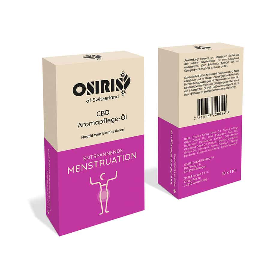 Osiris - Menstruation - CBD Aromapflege Öl - 10ml