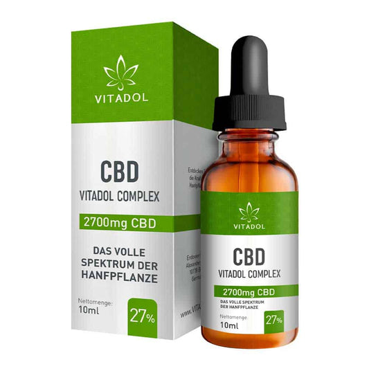 Vitadol Complex - Bio CBD Öl 27% (2.700mg) - 10ml