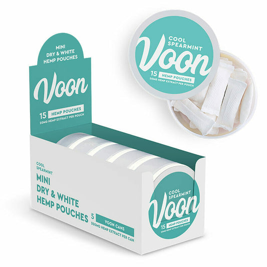 Voon CBD Pouches - Cool Spearmint - 20mg CBD